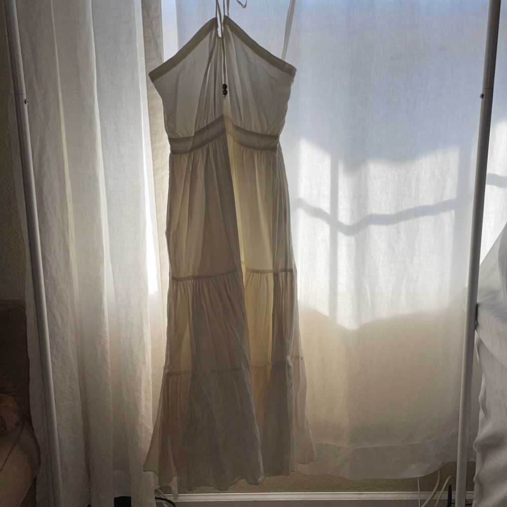 White long dress from the Gap